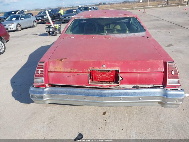 Aukcja sprzedaży 1976 Chevrolet Monte Carlo, vin: 1H57V6R484291, numer aukcji: 43992099