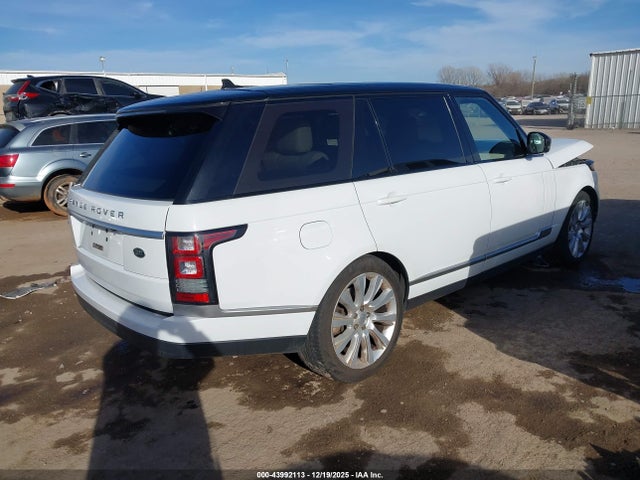 Aukcja sprzedaży 2016 Land Rover Range Rover 5.0l V8 Supercharged, vin: SALGS3EF4GA257683, numer aukcji: 43992113