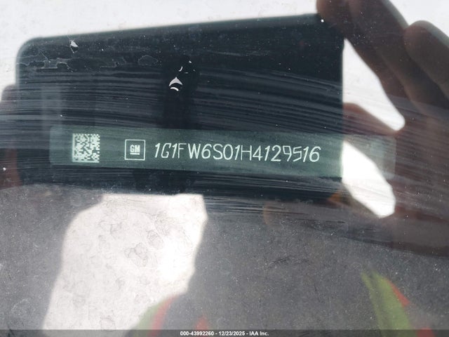 1G1FW6S01H4129516 Chevrolet BOLT EV LT