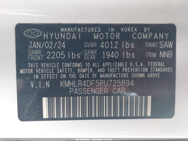 Hyundai Elantra N Line 2024 KMHLR4DF5RU725894 Image 9