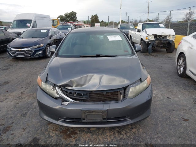 2012 Honda Civic Lx მანქანა იყიდება აუქციონზე, vin: 19XFB2F57CE332662, აუქციონის ნომერი: 43992373