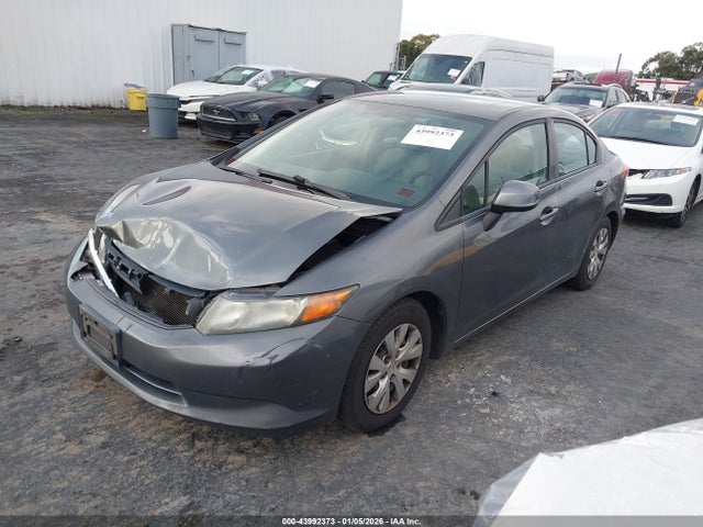 2012 Honda Civic Lx მანქანა იყიდება აუქციონზე, vin: 19XFB2F57CE332662, აუქციონის ნომერი: 43992373