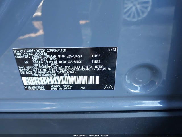 Subaru Solterra Touring 2024 JTMABABA2RA048441 Image 9