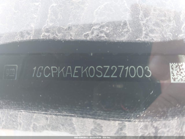 1GCPKAEK0SZ271003 Chevrolet Silverado 1500 4wd Standard Bed Wt