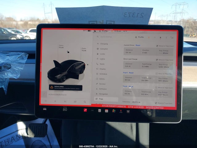 Tesla Model 3 Long Range Dual Motor All-wheel Drive 2023 5YJ3E1EB9PF386878 Image 19