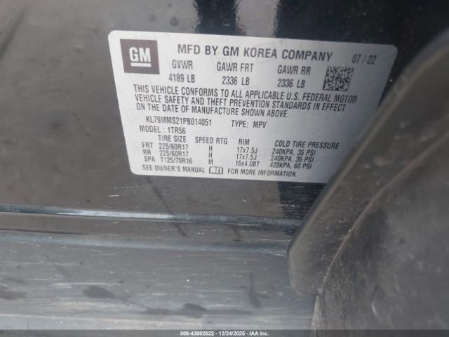 2023 CHEVROLET TRAILBLAZER KL79MMS21PB014051 Photo 8