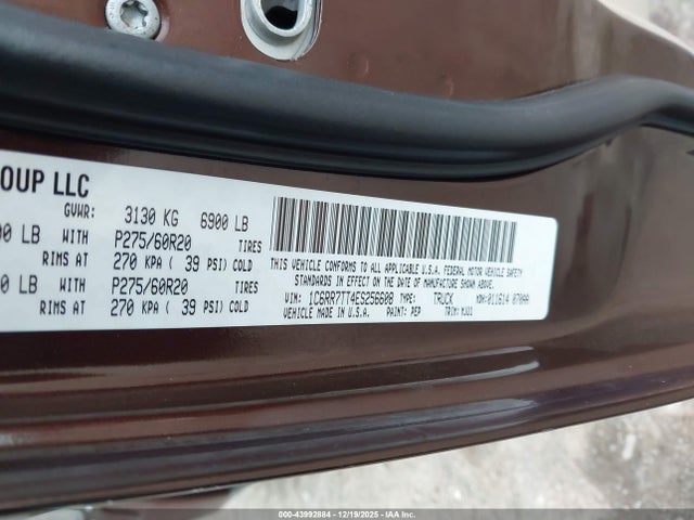 2014 RAM 1500 1C6RR7TT4ES256608 Photo 8