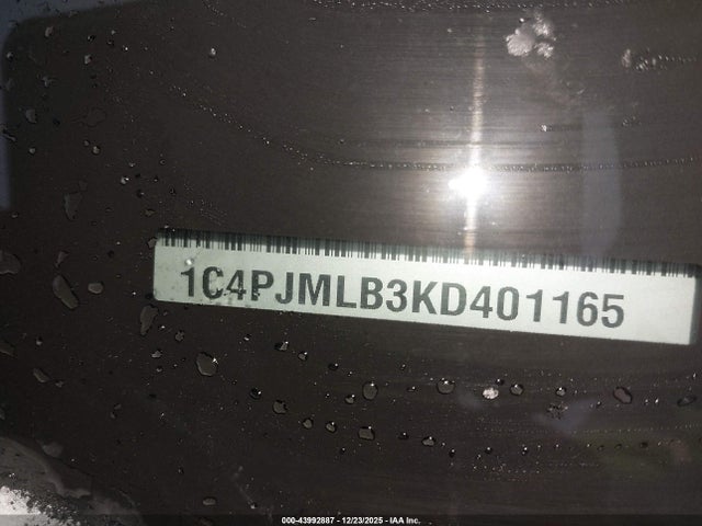 Aukcja sprzedaży 2019 Jeep Cherokee Altitude 4x4, vin: 1C4PJMLB3KD401165, numer aukcji: 43992887