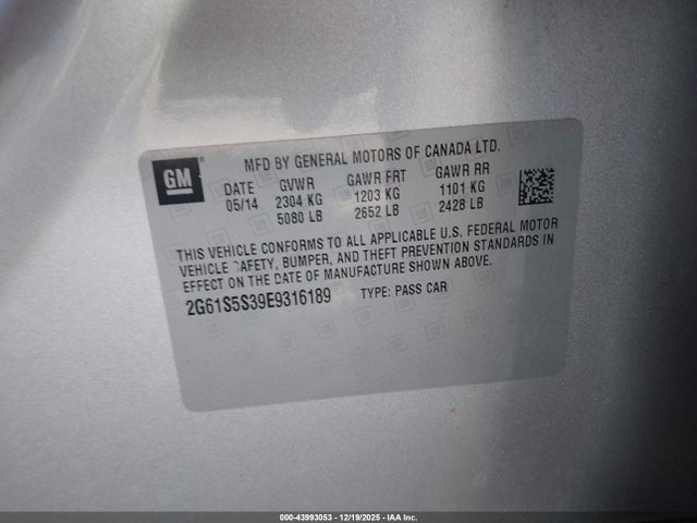 2014 CADILLAC XTS 2G61S5S39E9316189 Photo 8