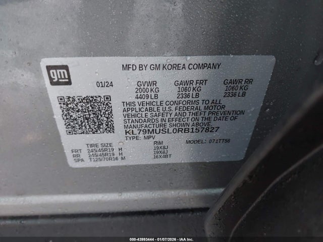 2024 CHEVROLET TRAILBLAZER KL79MUSL0RB157827 Photo 8