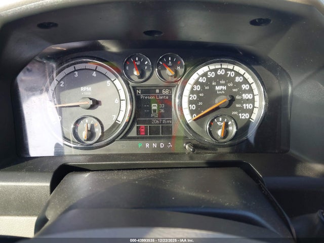 43993535 :رقم المزاد ، 1C6RD7LT8CS146995 vin ، 2012 Ram 1500 Slt مزاد بيع
