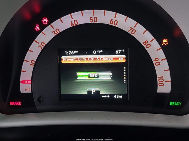 WMEFJ9BA7JK265488 Smart Fortwo Electric Drive Passion