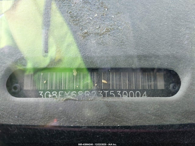 43994240 :رقم المزاد ، 3C8FY68B23T530004 vin ، 2003 Chrysler Pt Cruiser Limited مزاد بيع
