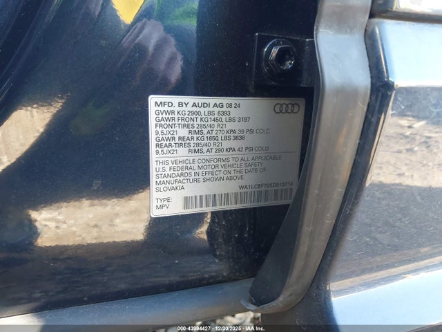 2025 AUDI Q7 WA1LCBF70SD013714 Photo 8