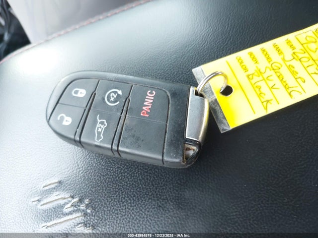 1C4RJFLGXHC670116 Jeep Grand Cherokee Trailhawk 4x4