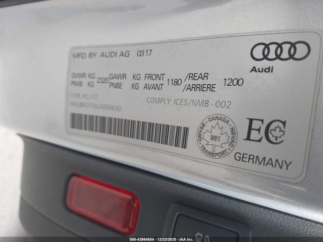 2018 AUDI S5 WAUB4CF59JA005630 Photo 8
