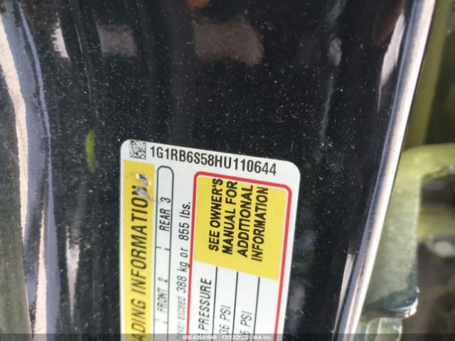 2017 CHEVROLET VOLT 1G1RB6S58HU110644 Photo 8