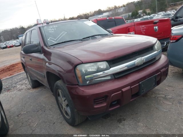 2005 CHEVROLET TRAILBLAZER 1GNDT13S152282406