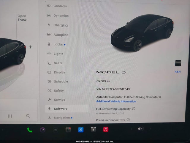 2023 TESLA MODEL 3 5YJ3E1EA8PF512543 Photo 6
