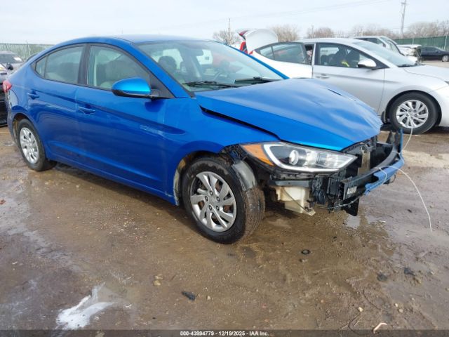 2018 HYUNDAI ELANTRA 5NPD74LF4JH398564