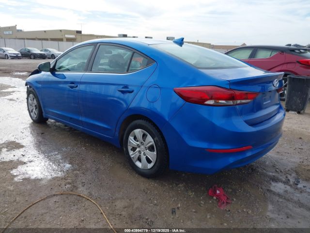 2018 HYUNDAI ELANTRA 5NPD74LF4JH398564 Photo 2