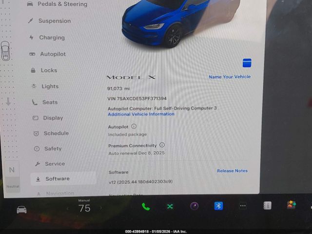 2023 TESLA MODEL X 7SAXCDE53PF371394 Photo 6