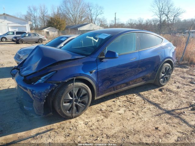2024 TESLA MODEL Y 7SAYGDED5RA301279 Photo 1