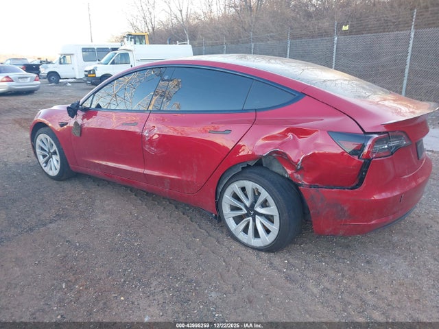Aukcja sprzedaży 2022 Tesla Model 3 Rear-wheel Drive, vin: 5YJ3E1EA8NF289563, numer aukcji: 43995259