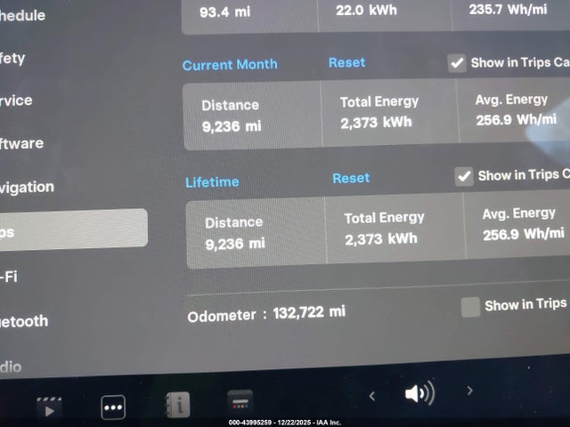 Aukcja sprzedaży 2022 Tesla Model 3 Rear-wheel Drive, vin: 5YJ3E1EA8NF289563, numer aukcji: 43995259