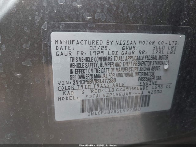 2025 NISSAN KICKS PLAY 3N1CP5BV8SL477380 Photo 8