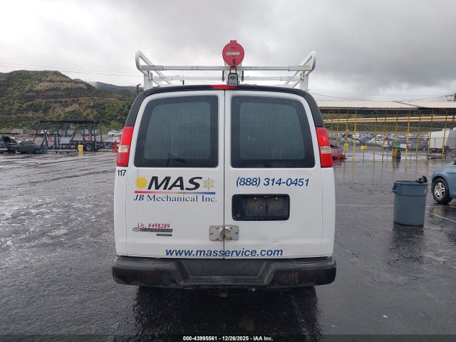 Auction sale of the 2013 Chevrolet Express 3500 Work Van, vin: 1GCZGUBG6D1158914, lot number: 43995561