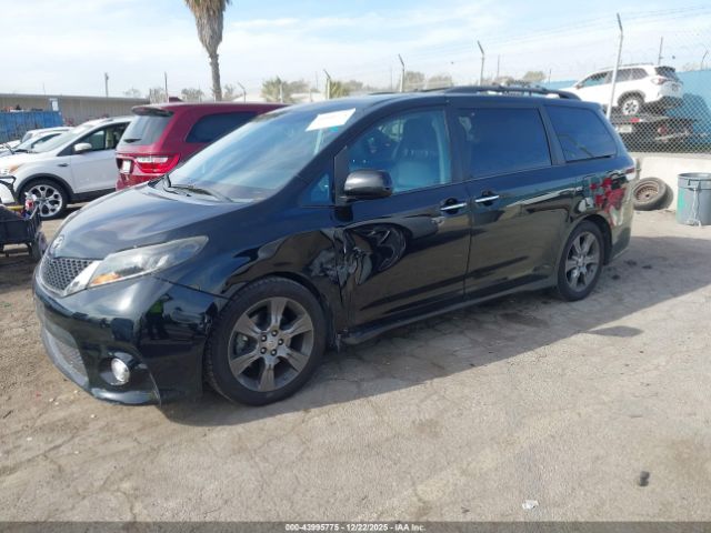 2015 TOYOTA SIENNA 5TDXK3DC7FS623362 Photo 1
