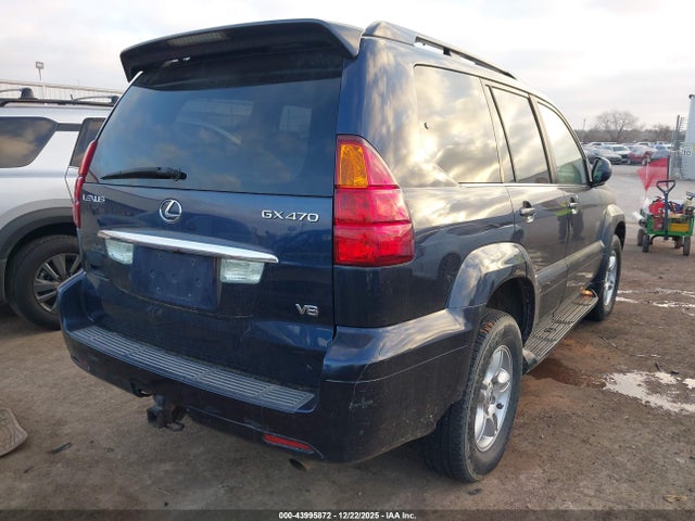 2005 Lexus Gx 470 მანქანა იყიდება აუქციონზე, vin: JTJBT20X250075439, აუქციონის ნომერი: 43995872