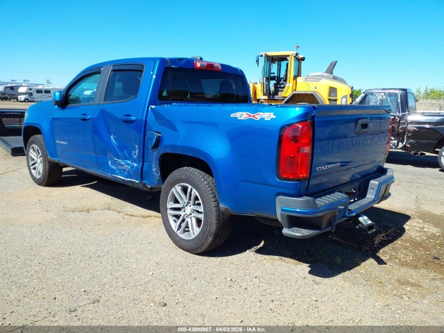 1GCGTBEN7M1227000 Chevrolet Colorado 4wd Short Box Wt