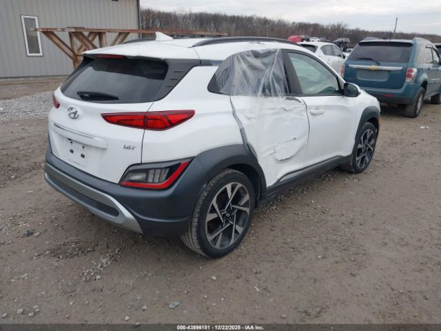2022 HYUNDAI KONA KM8K53A3XNU894685 Photo 3