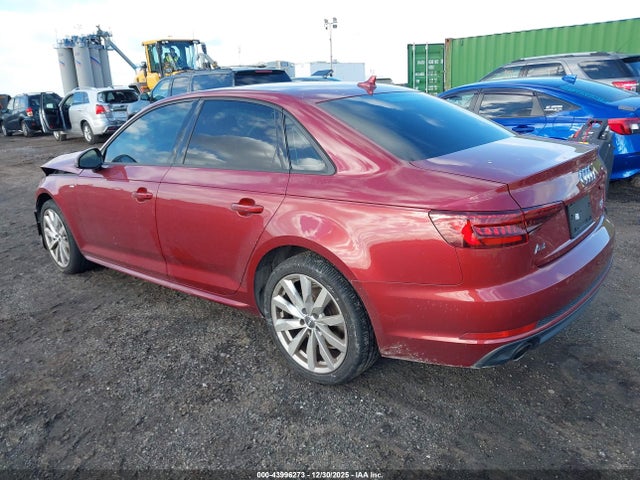 2018 Audi A4 2.0t Tech Ultra Premium/2.0t Ultra Premium მანქანა იყიდება აუქციონზე, vin: WAUKMAF45JN019819, აუქციონის ნომერი: 43996273