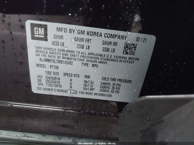 Buick Encore Gx Fwd Essence 2021 KL4MMFSL7MB145492 Image 9