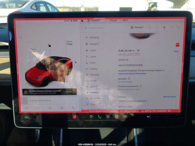 2020 TESLA MODEL Y 5YJYGDEF9LF010860 Photo 6