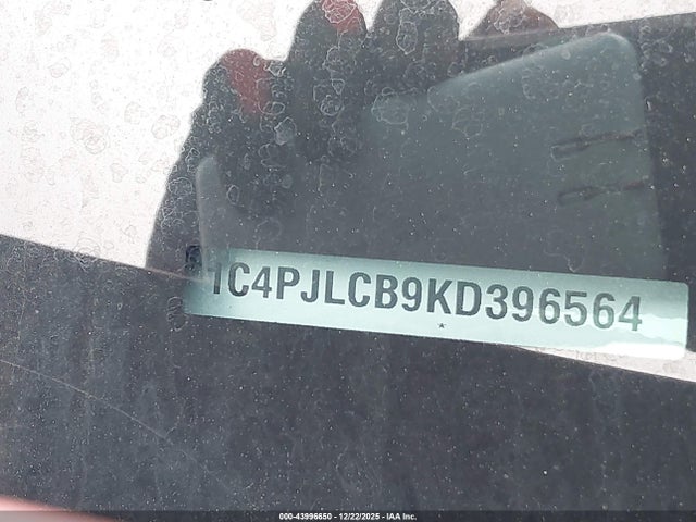 Продаж на аукціоні авто 2019 Jeep Cherokee Latitude Fwd, vin: 1C4PJLCB9KD396564, номер лоту: 43996650