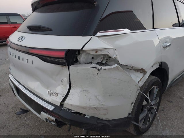 Aukcja sprzedaży 2025 Infiniti Qx60 Luxe, vin: 5N1AL1FR1SC342299, numer aukcji: 43996735