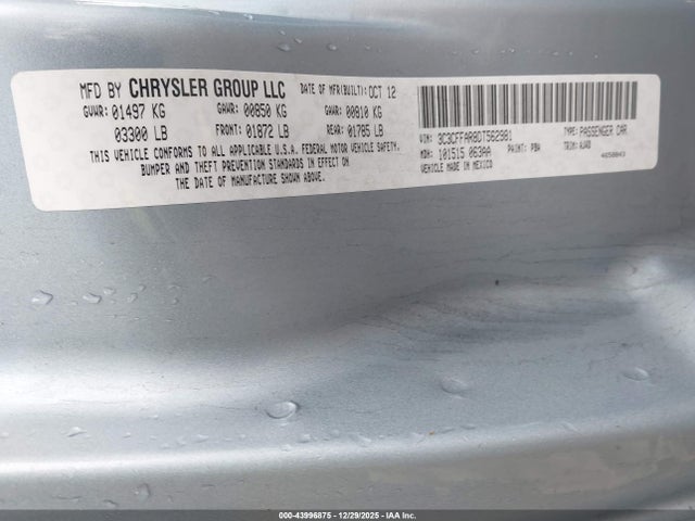 2013 FIAT 500 3C3CFFAR8DT562981 Photo 8