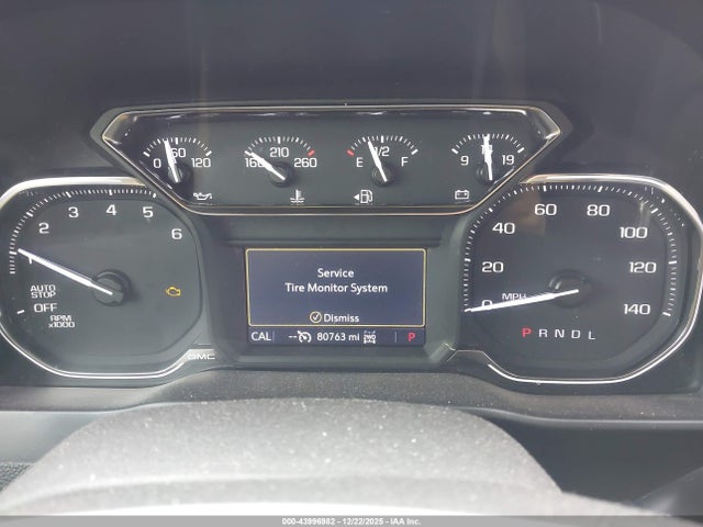 43996982 :رقم المزاد ، 3GTU9DEL5KG124278 vin ، 2019 Gmc Sierra 1500 Slt مزاد بيع