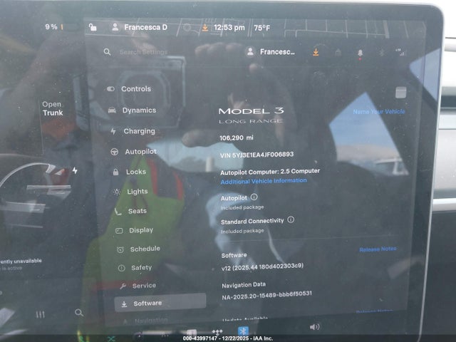 2018 TESLA MODEL 3 5YJ3E1EA4JF006893 Photo 6