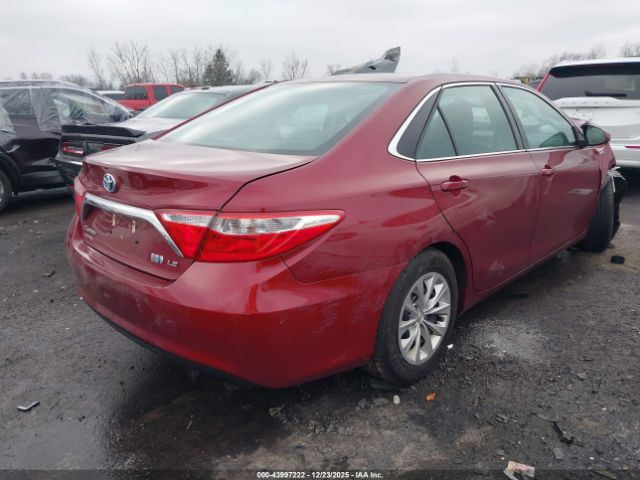 2016 TOYOTA CAMRY HYBRID 4T1BD1FK6GU198402 Photo 3