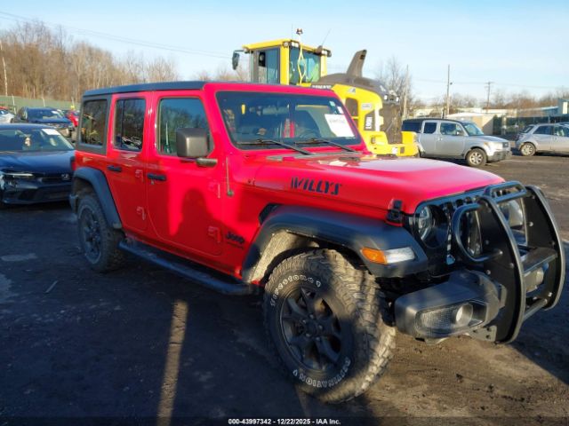 2022 JEEP WRANGLER UNLIMITED 1C4HJXDG7NW201141
