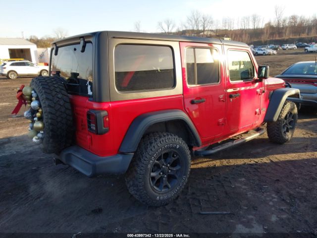 2022 JEEP WRANGLER UNLIMITED 1C4HJXDG7NW201141 Photo 3