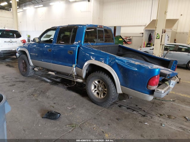 2001 Dodge Dakota Slt/sport მანქანა იყიდება აუქციონზე, vin: 1B7GG2AN91S119722, აუქციონის ნომერი: 43997510