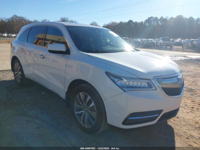 2016 ACURA MDX 5FRYD4H46GB049865