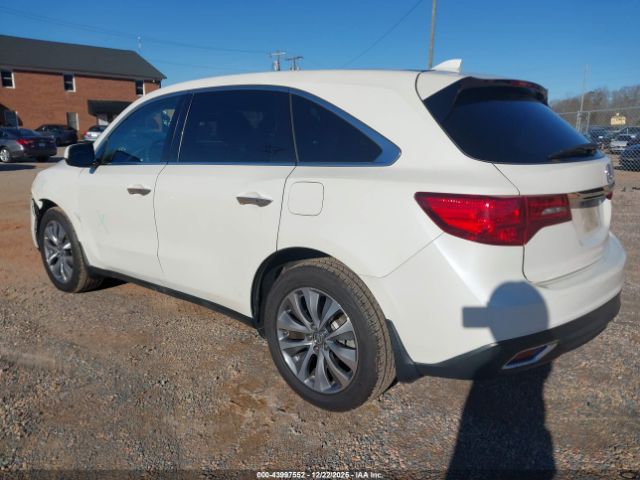 2016 ACURA MDX 5FRYD4H46GB049865 Photo 2