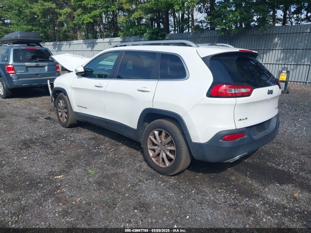 Продаж на аукціоні авто 2016 Jeep Cherokee Limited, vin: 1C4PJMDS8GW123616, номер лоту: 43997785